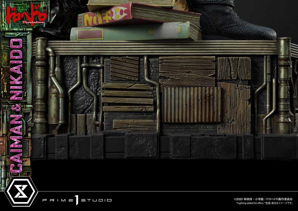 Dorohedoro Ultimate Premium Masterline Caiman & Nikaido (Regular Ver.) 1/4 Scale Statue Gallery Image 56