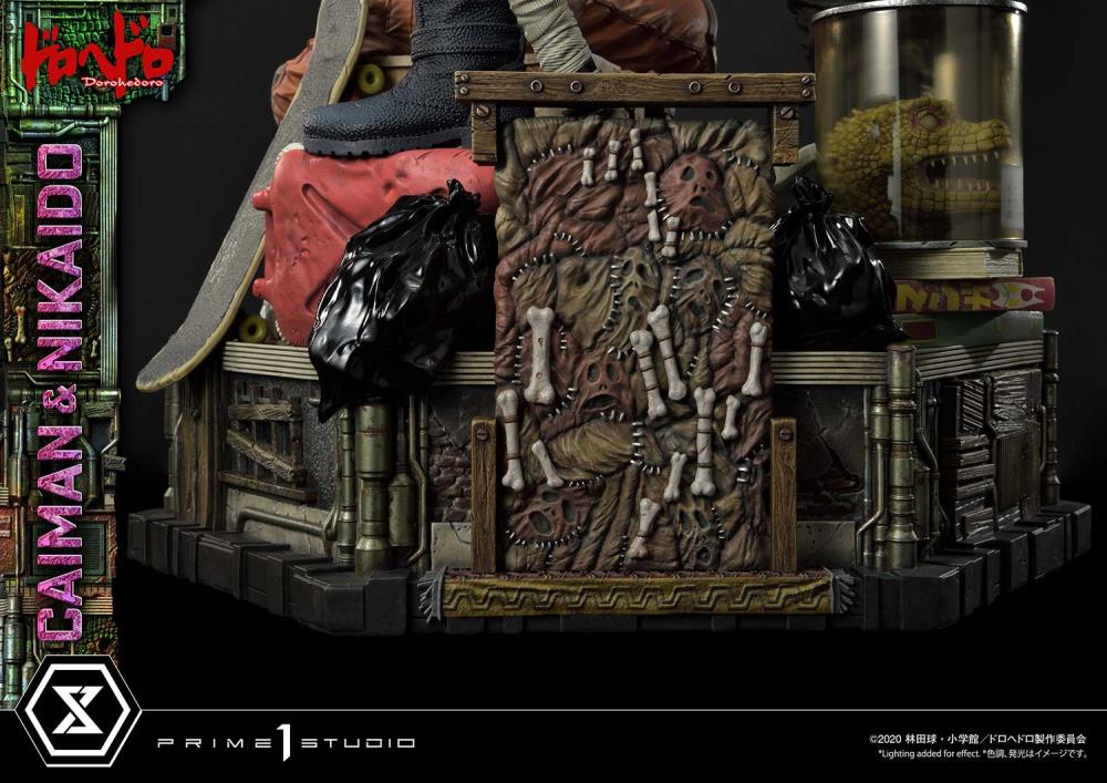 Dorohedoro Ultimate Premium Masterline Caiman & Nikaido (Regular Ver.) 1/4 Scale Statue Gallery Image 58