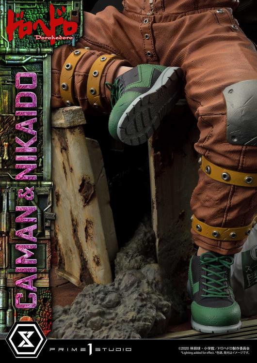Dorohedoro Ultimate Premium Masterline Caiman & Nikaido (Regular Ver.) 1/4 Scale Statue Gallery Image 38