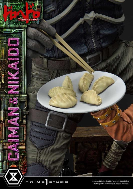 Dorohedoro Ultimate Premium Masterline Caiman & Nikaido (Regular Ver.) 1/4 Scale Statue Gallery Image 35