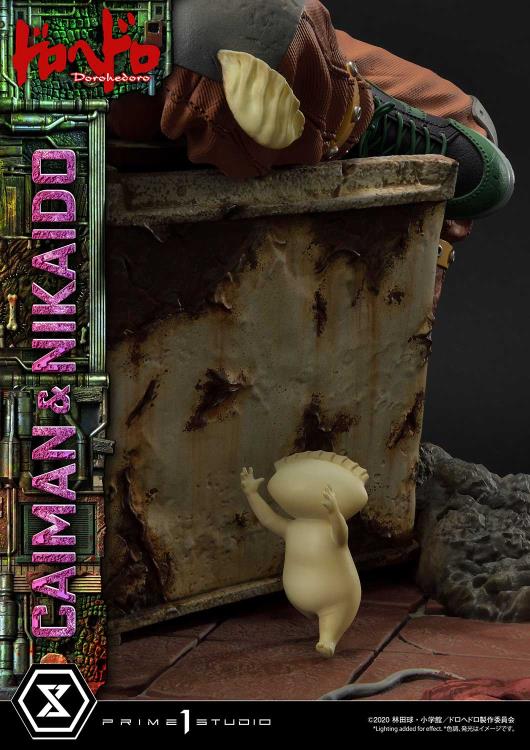 Dorohedoro Ultimate Premium Masterline Caiman & Nikaido (Regular Ver.) 1/4 Scale Statue Gallery Image 15