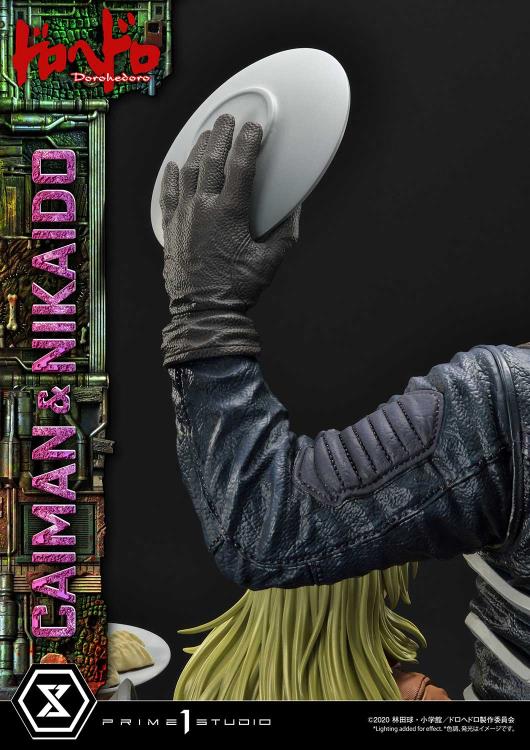 Dorohedoro Ultimate Premium Masterline Caiman & Nikaido (Regular Ver.) 1/4 Scale Statue Gallery Image 36