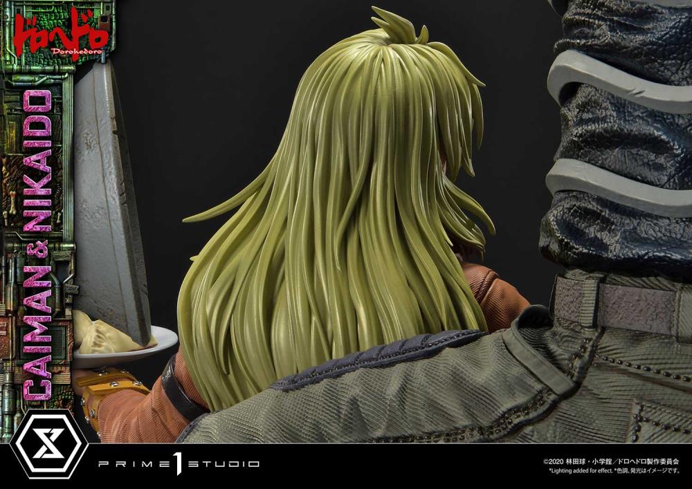 Dorohedoro Ultimate Premium Masterline Caiman & Nikaido (Regular Ver.) 1/4 Scale Statue Gallery Image 47