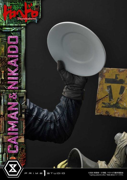 Dorohedoro Ultimate Premium Masterline Caiman & Nikaido (Regular Ver.) 1/4 Scale Statue Gallery Image 37