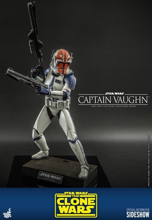 Star Wars: The Clone Wars TMS065 Captain Vaughn 1/6th Scale Collectible Figure Gallery Image 18