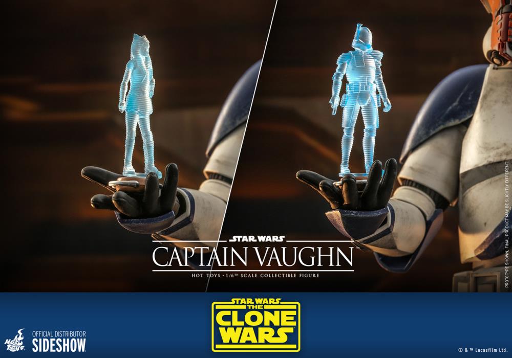Star Wars: The Clone Wars TMS065 Captain Vaughn 1/6th Scale Collectible Figure Gallery Image 17