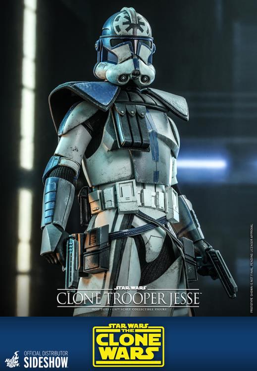 Star Wars: The Clone Wars TMS064 Clone Trooper Jesse 1/6th Scale Collectible Figure Gallery Image 4