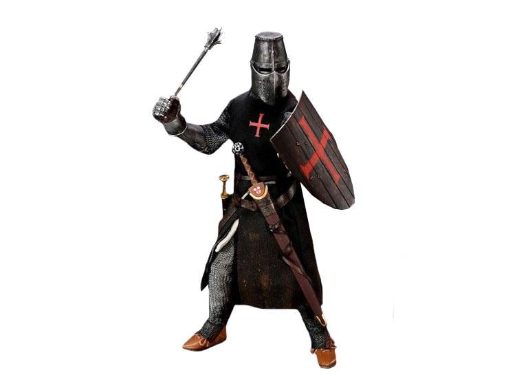 Warriors Series Crusader Knight Templar Sergeant Brother 1/6 Scale Figure Gallery Image 1