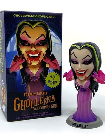 Ghoulsville Ghoul Gang Tiny Terror Ghouleena (Gnarly) Limited Edition Figure Gallery Image 2