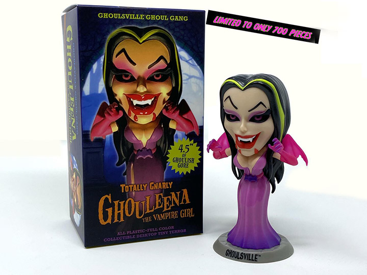 Ghoulsville Ghoul Gang Tiny Terror Ghouleena (Gnarly) Limited Edition Figure Gallery Image 1