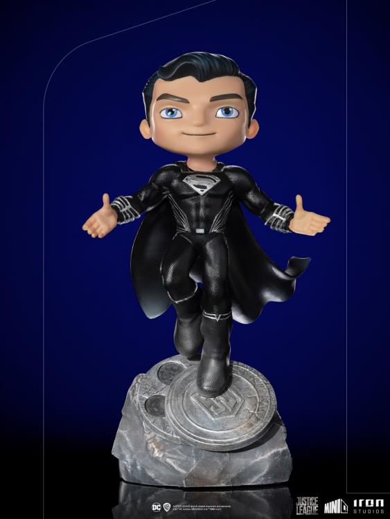 Justice League MiniCo Superman (Black Suit) Gallery Image 8