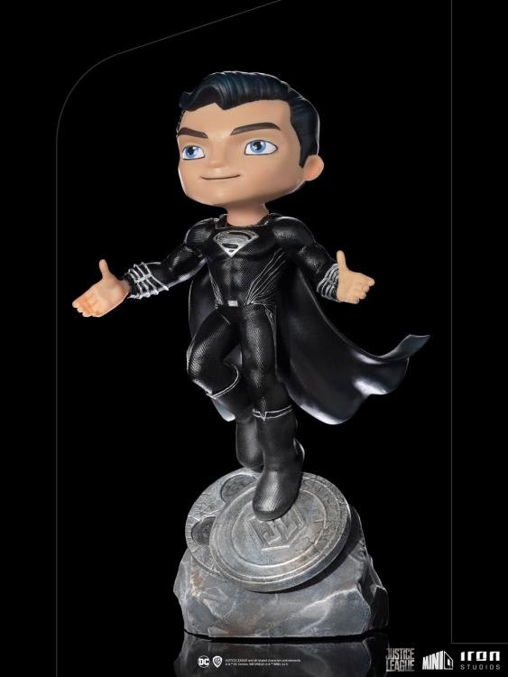Justice League MiniCo Superman (Black Suit) Gallery Image 4