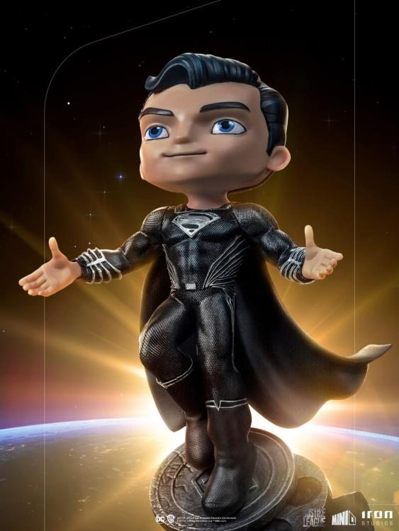Justice League MiniCo Superman (Black Suit) Gallery Image 10
