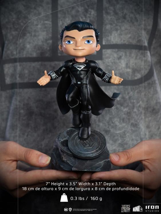 Justice League MiniCo Superman (Black Suit) Gallery Image 12