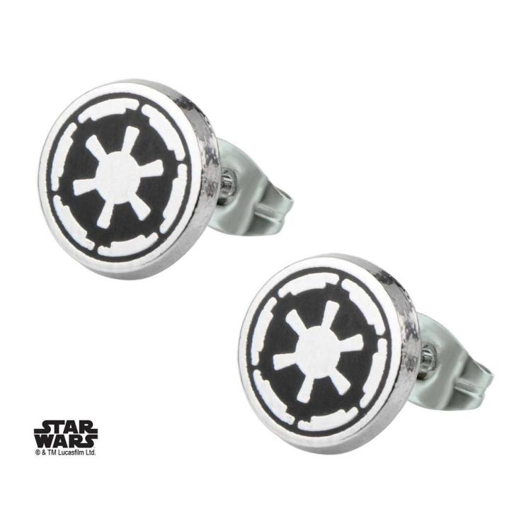 Star Wars Imperial Symbol Stud Earrings Gallery Image 3