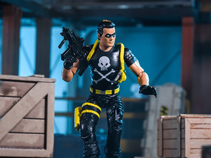 Eagle Force 4" Black Terror BBTS Exclusive Figure Gallery Image 1