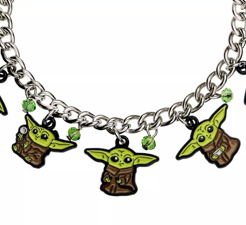 The Mandalorian Grogu's Poses Charm Bracelet Gallery Image 3