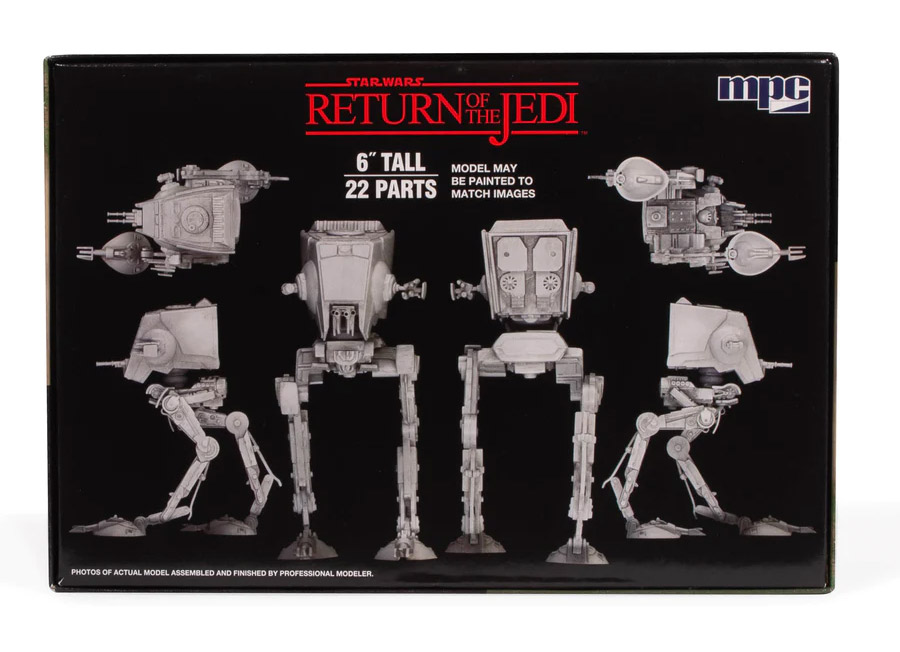 Star Wars Return of the Jedi AT-ST Walker 1/100 Scale Model Kit Gallery Image 3