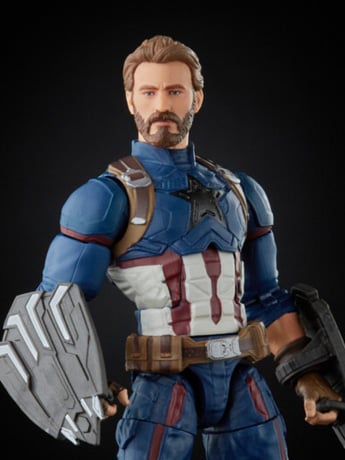 Avengers: Infinity War Marvel Legends The Infinity Saga Captain America Exclusive Action Figure Gallery Image 2
