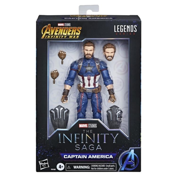 Avengers: Infinity War Marvel Legends The Infinity Saga Captain America Exclusive Action Figure Gallery Image 9