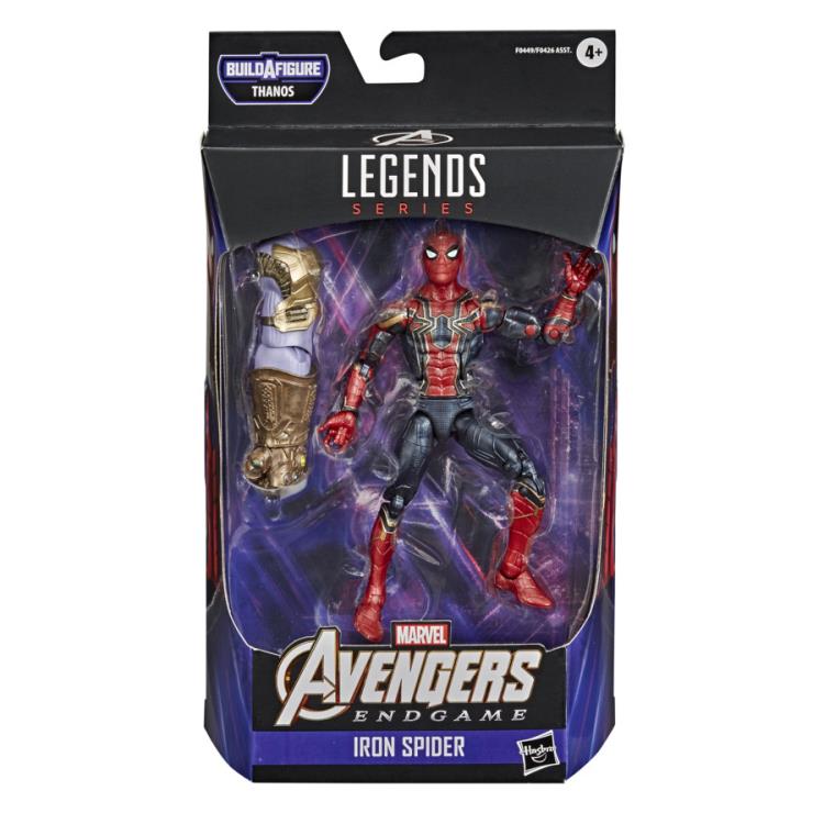 Avengers: Endgame Marvel Legends Iron Spider Action Figure (Thanos BAF) Gallery Image 9