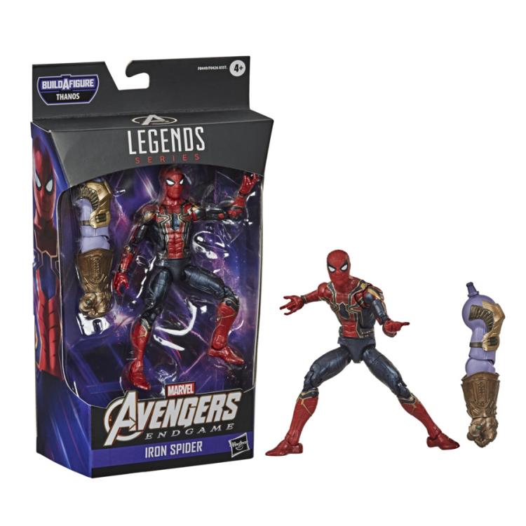 Avengers: Endgame Marvel Legends Iron Spider Action Figure (Thanos BAF) Gallery Image 8