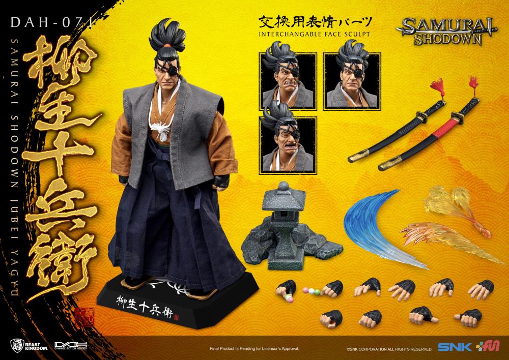 Samurai Shodown Dynamic 8ction Heroes DAH-071 Jubei Yagyu Gallery Image 12
