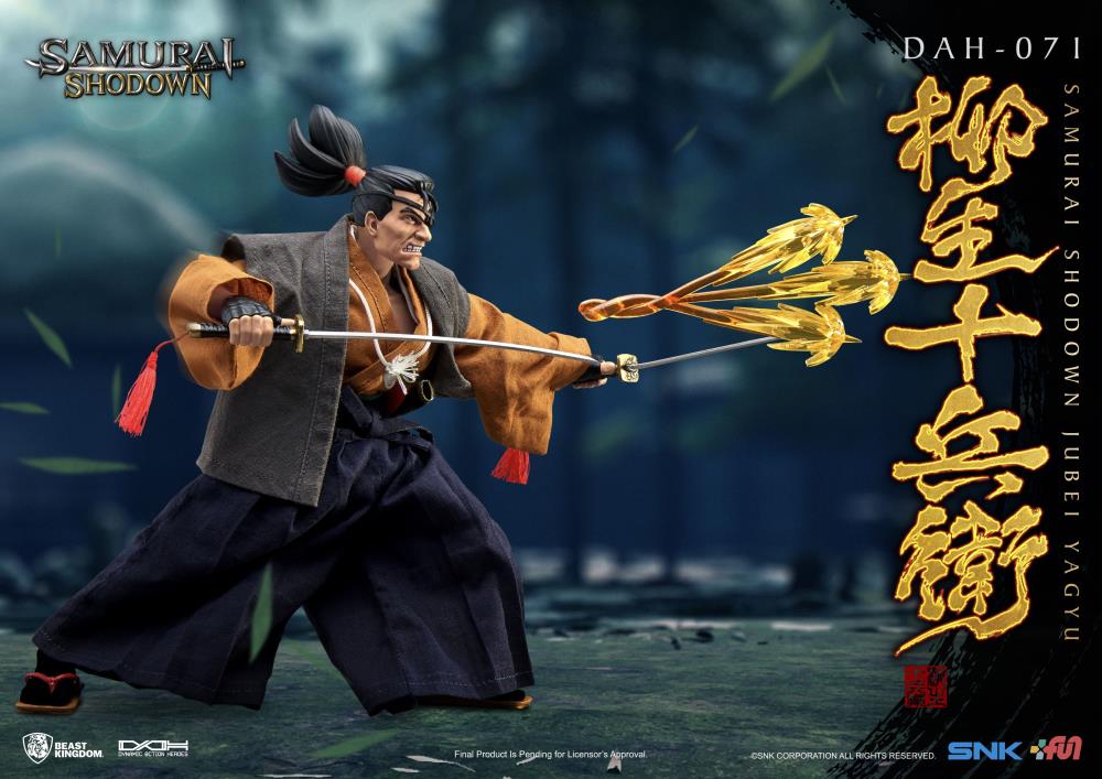 Samurai Shodown Dynamic 8ction Heroes DAH-071 Jubei Yagyu Gallery Image 9