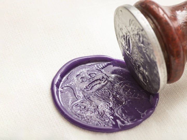 Labyrinth Should You Need Us Wax Seal Coin Set of 2 with Gift Bag Gallery Image 1