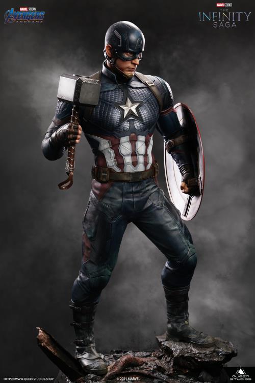 Avengers: Endgame Captain America 1/2 Scale Limited Edition Statue Gallery Image 4