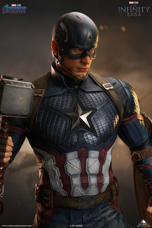 Avengers: Endgame Captain America 1/2 Scale Limited Edition Statue Gallery Image 5