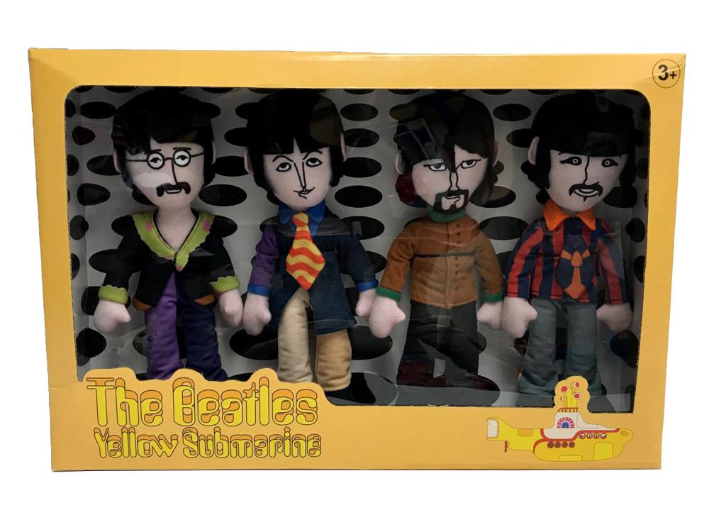 The Beatles Yellow Submarine Band Member Plush Box Set Gallery Image 3