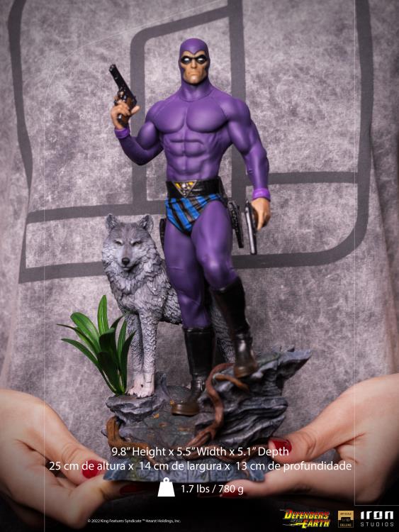 Defenders of the Earth The Phantom Deluxe 1/10 Art Scale Limited Edition Statue Gallery Image 13