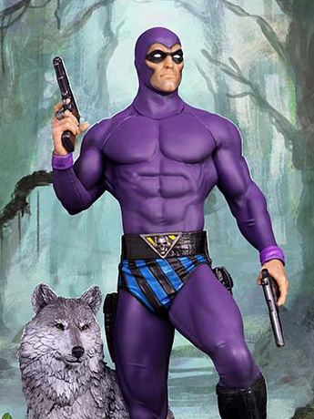 Defenders of the Earth The Phantom Deluxe 1/10 Art Scale Limited Edition Statue Gallery Image 2