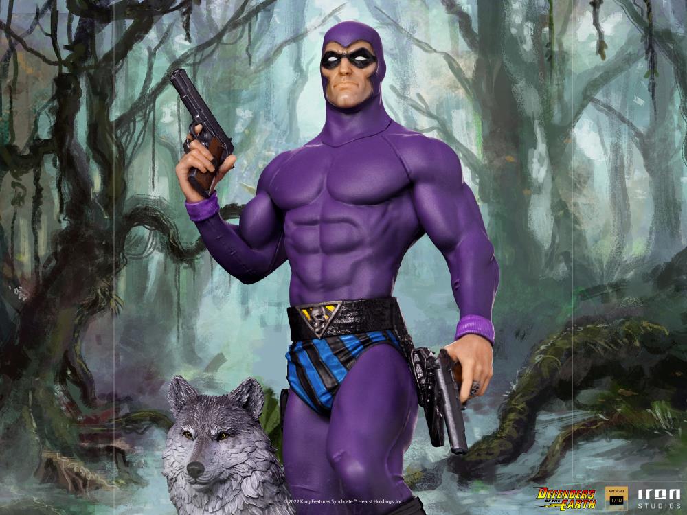 Defenders of the Earth The Phantom Deluxe 1/10 Art Scale Limited Edition Statue Gallery Image 11