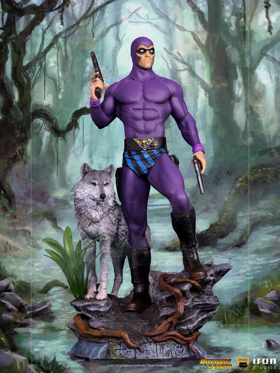 Defenders of the Earth The Phantom Deluxe 1/10 Art Scale Limited Edition Statue Gallery Image 10