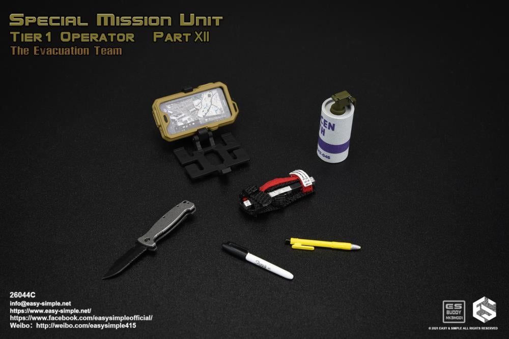 Special Mission Unit Tier1 Operator Part XII The Evacuation Team 1/6 Scale Figure (Ver. C) Gallery Image 35