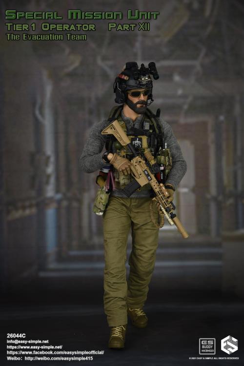 Special Mission Unit Tier1 Operator Part XII The Evacuation Team 1/6 Scale Figure (Ver. C) Gallery Image 7