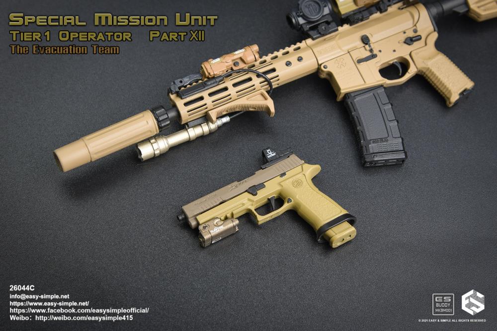 Special Mission Unit Tier1 Operator Part XII The Evacuation Team 1/6 Scale Figure (Ver. C) Gallery Image 32