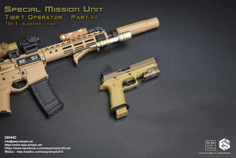 Special Mission Unit Tier1 Operator Part XII The Evacuation Team 1/6 Scale Figure (Ver. C) Gallery Image 31
