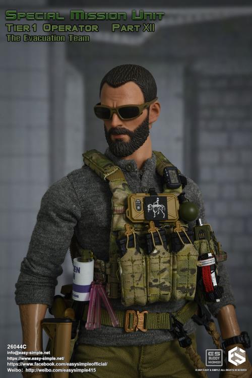 Special Mission Unit Tier1 Operator Part XII The Evacuation Team 1/6 Scale Figure (Ver. C) Gallery Image 17