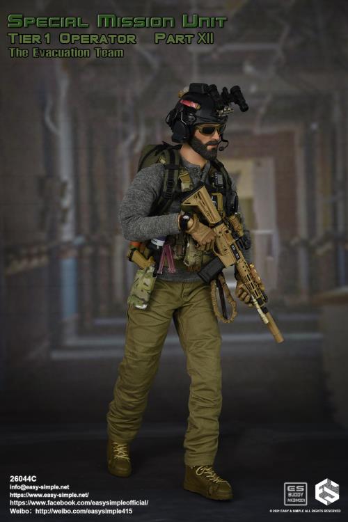 Special Mission Unit Tier1 Operator Part XII The Evacuation Team 1/6 Scale Figure (Ver. C) Gallery Image 8
