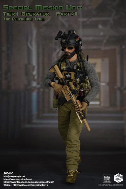Special Mission Unit Tier1 Operator Part XII The Evacuation Team 1/6 Scale Figure (Ver. C) Gallery Image 9