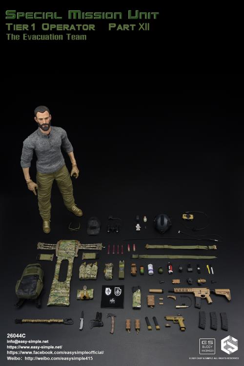 Special Mission Unit Tier1 Operator Part XII The Evacuation Team 1/6 Scale Figure (Ver. C) Gallery Image 37