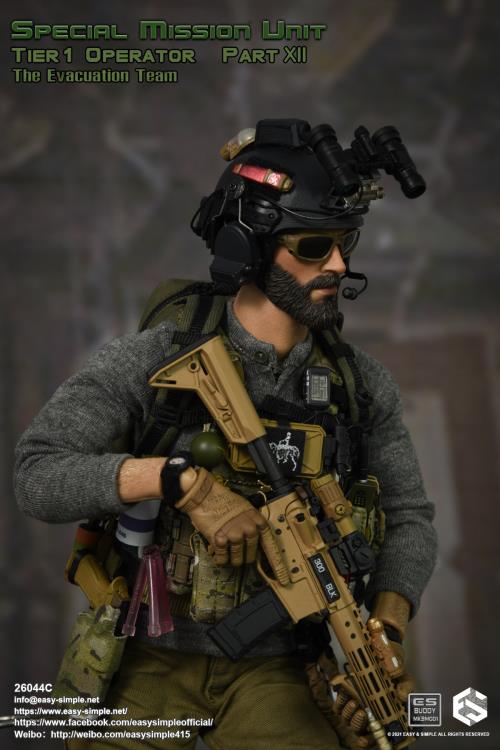 Special Mission Unit Tier1 Operator Part XII The Evacuation Team 1/6 Scale Figure (Ver. C) Gallery Image 12