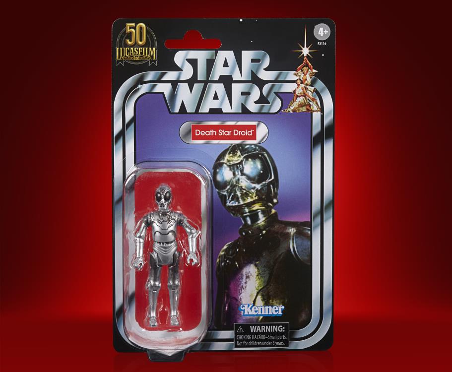 Star Wars 50th Anniversary The Vintage Collection 3.75" Death Star Droid Exclusive Figure Gallery Image 6