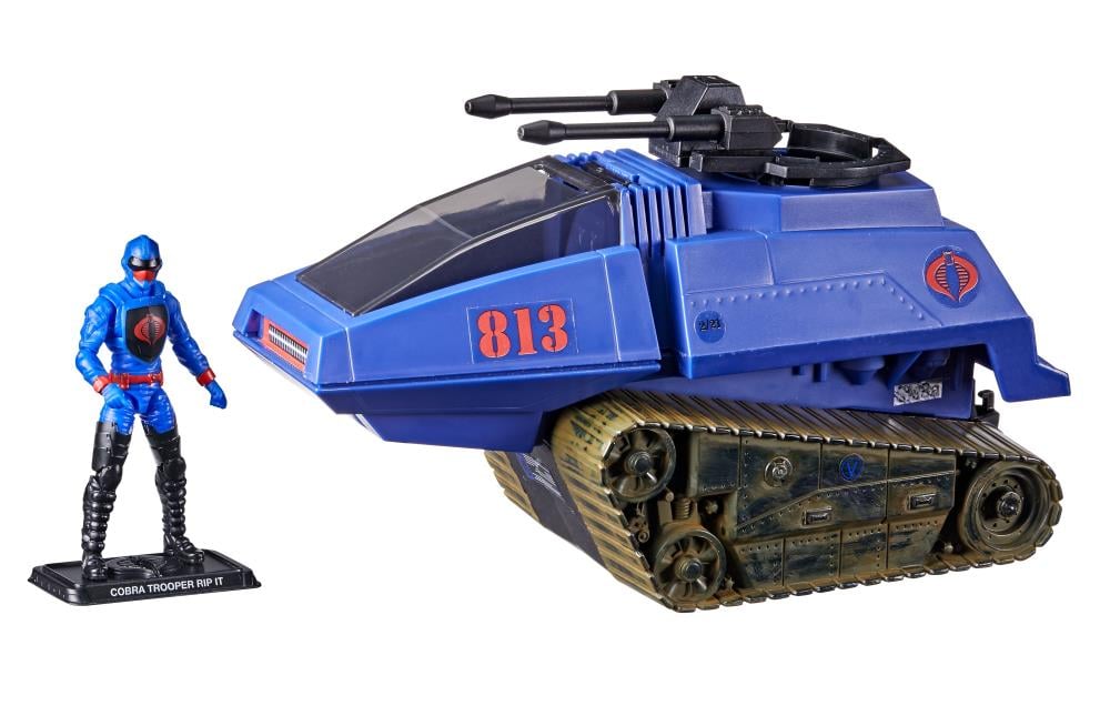 G.I. Joe A Real American Hero Retro Collection Cobra Rip It Figure and H.I.S.S. III Set Gallery Image 3