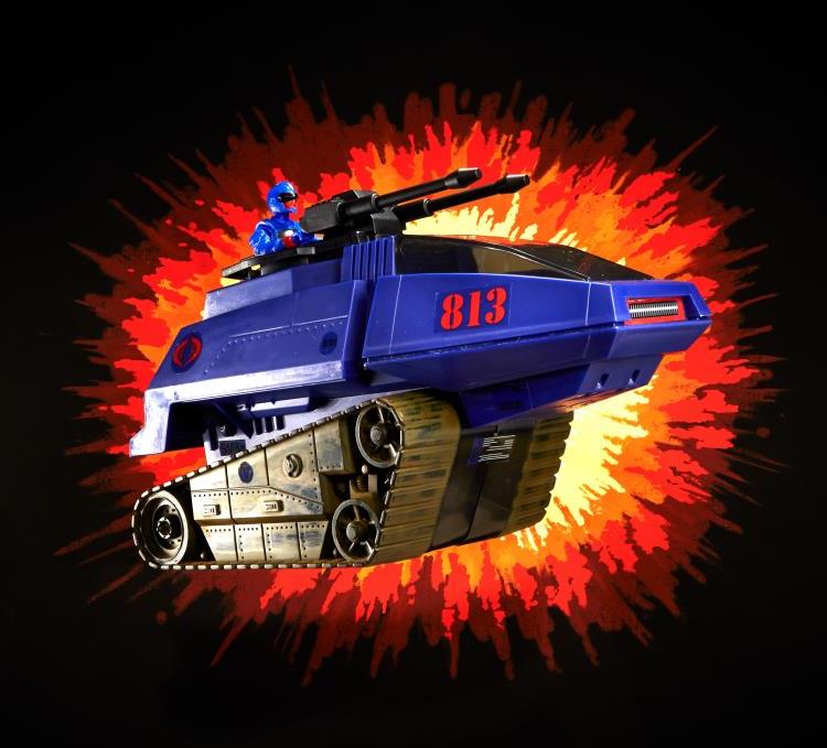G.I. Joe A Real American Hero Retro Collection Cobra Rip It Figure and H.I.S.S. III Set Gallery Image 8