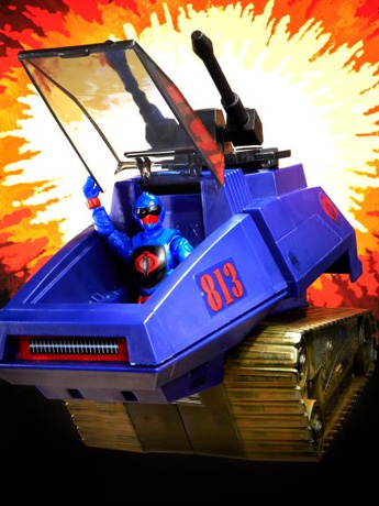 G.I. Joe A Real American Hero Retro Collection Cobra Rip It Figure and H.I.S.S. III Set Gallery Image 2