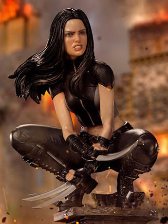 X-Men Battle Diorama Series X-23 1/10 Art Scale Limited Edition Statue Gallery Image 2